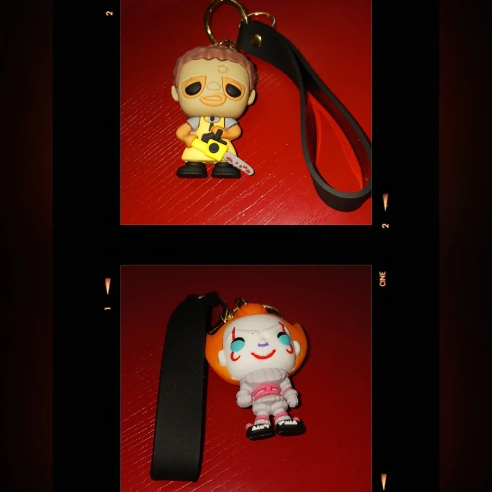 Fun Character Keychains with Lanyard